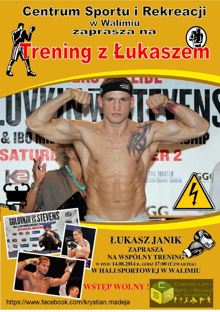 plakat trening