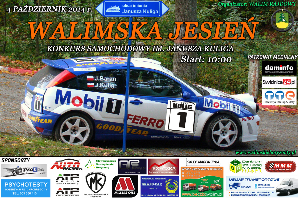 Plakat Walimska Jesien 2014