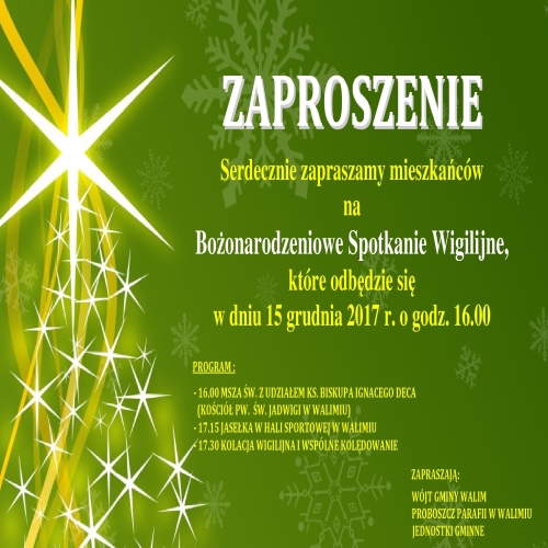 zaproszeniem